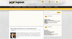 Desktop Screenshot of podlupom.info