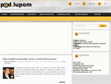 Tablet Screenshot of podlupom.info